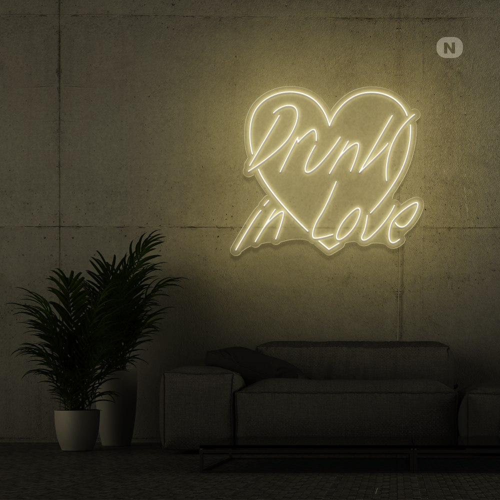 Neonskilt Drunk in Love