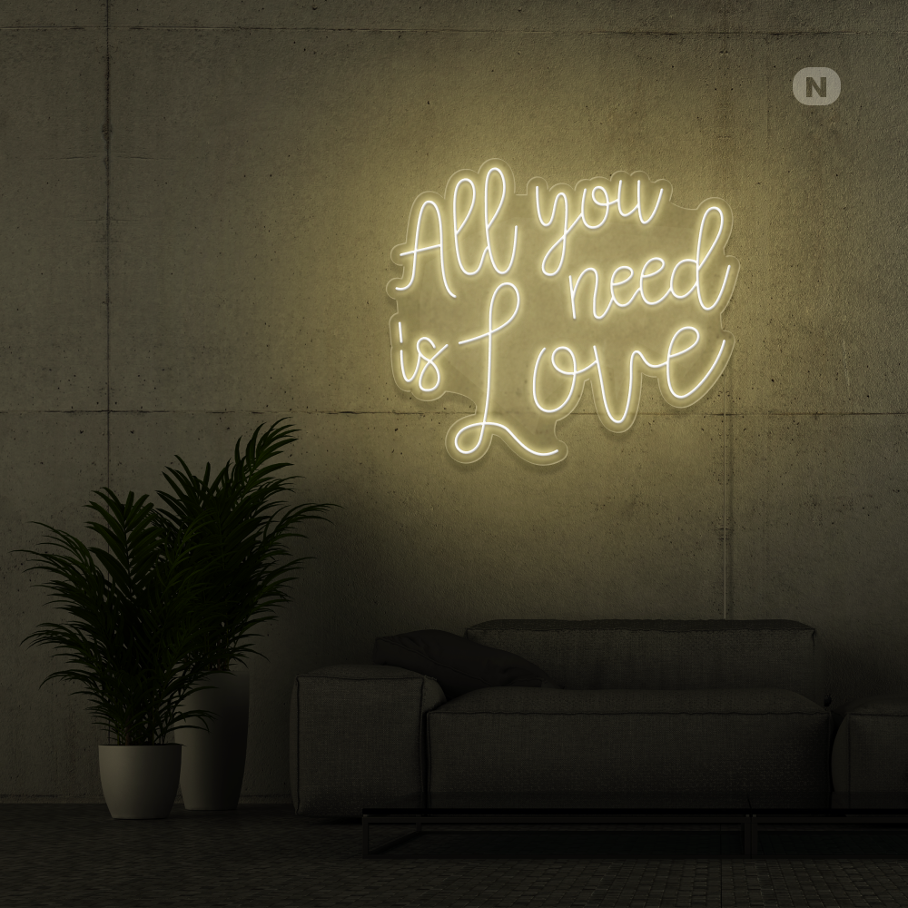 Neonskilt Love