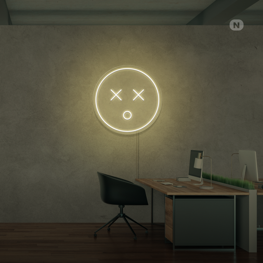 Neonskilt Emoji